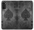 W3446 Black Ace Spade Case Cover Custodia e Flip Case per Motorola Moto G52, G82 5G