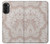 W3580 Mandal Line Art Case Cover Custodia e Flip Case per Motorola Moto G52, G82 5G