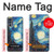 W0582 Van Gogh Starry Nights Case Cover Custodia e Flip Case per Motorola Moto G62 5G