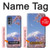 W1060 Mount Fuji Sakura Cherry Blossom Case Cover Custodia e Flip Case per Motorola Moto G62 5G