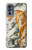 W1934 Chinese Tiger Painting Case Cover Custodia e Flip Case per Motorola Moto G62 5G