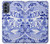 W2768 Willow Pattern Graphic Case Cover Custodia e Flip Case per Motorola Moto G62 5G