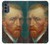 W3335 Vincent Van Gogh Self Portrait Case Cover Custodia e Flip Case per Motorola Moto G62 5G