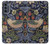 W3791 William Morris Strawberry Thief Fabric Case Cover Custodia e Flip Case per Motorola Moto G62 5G
