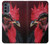 W3797 Chicken Rooster Case Cover Custodia e Flip Case per Motorola Moto G62 5G