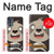 W3855 Sloth Face Cartoon Case Cover Custodia e Flip Case per Motorola Moto G62 5G