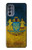 W3858 Ukraine Vintage Flag Case Cover Custodia e Flip Case per Motorola Moto G62 5G