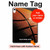 W0980 Basketball Sport Tablet Case Cover Custodia per iPad 10.9 (2025,2022)