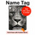 W1352 Lion Face Tablet Case Cover Custodia per iPad 10.9 (2025,2022)