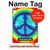W1870 Tie Dye Peace Tablet Case Cover Custodia per iPad 10.9 (2025,2022)