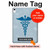 W2815 Medical Symbol Tablet Case Cover Custodia per iPad 10.9 (2025,2022)