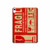 W3552 Vintage Fragile Label Art Tablet Case Cover Custodia per iPad 10.9 (2025,2022)