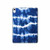 W3671 Blue Tie Dye Tablet Case Cover Custodia per iPad 10.9 (2025,2022)