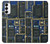 W0063 Curcuid Board Case Cover Custodia e Flip Case per Samsung Galaxy S23