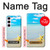 W0911 Relax at the Beach Case Cover Custodia e Flip Case per Samsung Galaxy S23