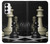W2262 Chess King Case Cover Custodia e Flip Case per Samsung Galaxy S23