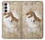 W2372 T-Rex Jurassic Fossil Case Cover Custodia e Flip Case per Samsung Galaxy S23