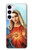 W2420 The Virgin Mary Santa Maria Case Cover Custodia e Flip Case per Samsung Galaxy S23