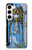 W2764 High Priestess Tarot Card Case Cover Custodia e Flip Case per Samsung Galaxy S23