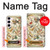 W3145 Antique Constellation Star Sky Map Case Cover Custodia e Flip Case per Samsung Galaxy S23