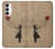 W3170 Girl Heart Out of Reach Case Cover Custodia e Flip Case per Samsung Galaxy S23