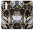 W3419 Gold Marble Graphic Print Case Cover Custodia e Flip Case per Samsung Galaxy S23