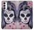W3821 Sugar Skull Steam Punk Girl Gothic Case Cover Custodia e Flip Case per Samsung Galaxy S23