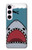 W3825 Cartoon Shark Sea Diving Case Cover Custodia e Flip Case per Samsung Galaxy S23