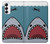 W3825 Cartoon Shark Sea Diving Case Cover Custodia e Flip Case per Samsung Galaxy S23