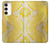 W2713 Yellow Snake Skin Graphic Printed Case Cover Custodia e Flip Case per Samsung Galaxy S23 Plus W2713 Yellow Snake Skin Graphic Printed Case Cover Custodia e Flip Case per Samsung Galaxy S23 Plus