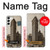W2832 New York 1903 Flatiron Building Postcard Case Cover Custodia e Flip Case per Samsung Galaxy S23 Plus