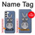 W3271 Donkey Cartoon Case Cover Custodia e Flip Case per Samsung Galaxy S23 Plus