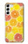 W3408 Lemon Case Cover Custodia e Flip Case per Samsung Galaxy S23 Plus
