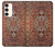 W3813 Persian Carpet Rug Pattern Case Cover Custodia e Flip Case per Samsung Galaxy S23 Plus