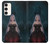 W3847 Lilith Devil Bride Gothic Girl Skull Grim Reaper Case Cover Custodia e Flip Case per Samsung Galaxy S23 Plus