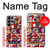 W1923 Hanafuda Japanese Flower Card Case Cover Custodia e Flip Case per Samsung Galaxy S23 Ultra