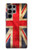 W2303 British UK Vintage Flag Case Cover Custodia e Flip Case per Samsung Galaxy S23 Ultra