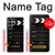 W2479 Director Clapboard Case Cover Custodia e Flip Case per Samsung Galaxy S23 Ultra