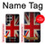 W2894 Vintage British Flag Case Cover Custodia e Flip Case per Samsung Galaxy S23 Ultra