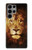 W3182 Lion Case Cover Custodia e Flip Case per Samsung Galaxy S23 Ultra
