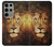 W3182 Lion Case Cover Custodia e Flip Case per Samsung Galaxy S23 Ultra