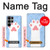 W3618 Cat Paw Case Cover Custodia e Flip Case per Samsung Galaxy S23 Ultra