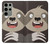 W3855 Sloth Face Cartoon Case Cover Custodia e Flip Case per Samsung Galaxy S23 Ultra