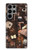 W3877 Dark Academia Case Cover Custodia e Flip Case per Samsung Galaxy S23 Ultra