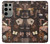 W3877 Dark Academia Case Cover Custodia e Flip Case per Samsung Galaxy S23 Ultra
