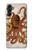 W2801 Vintage Octopus Case Cover Custodia e Flip Case per Samsung Galaxy A14 5G