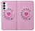 W2847 Pink Retro Rotary Phone Case Cover Custodia e Flip Case per Samsung Galaxy A14 5G