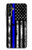 W3244 Thin Blue Line USA Case Cover Custodia e Flip Case per Samsung Galaxy A14 5G