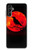 W3328 Crow Red Moon Case Cover Custodia e Flip Case per Samsung Galaxy A14 5G