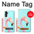 W3708 Pink Flamingo Case Cover Custodia e Flip Case per Samsung Galaxy A14 5G
